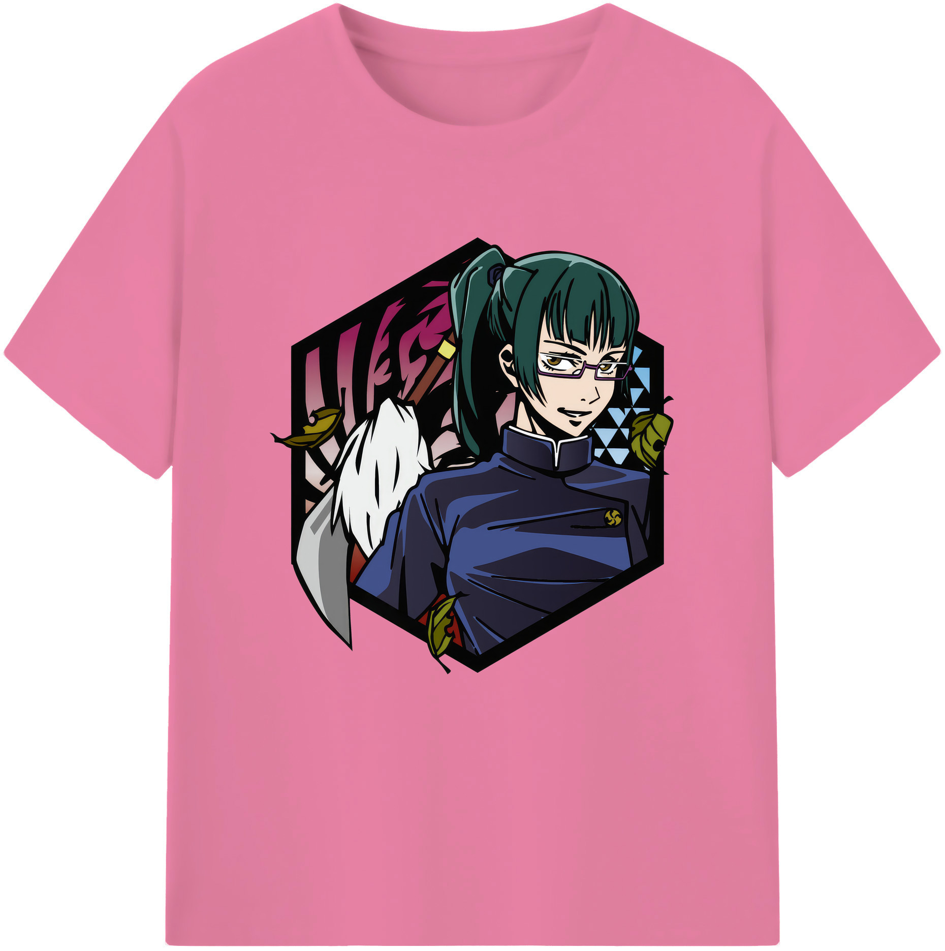 （画像用） 呪術廻戦 Jujutsu Kaisen 綿100％半袖Tシャツ（フロントプリント）